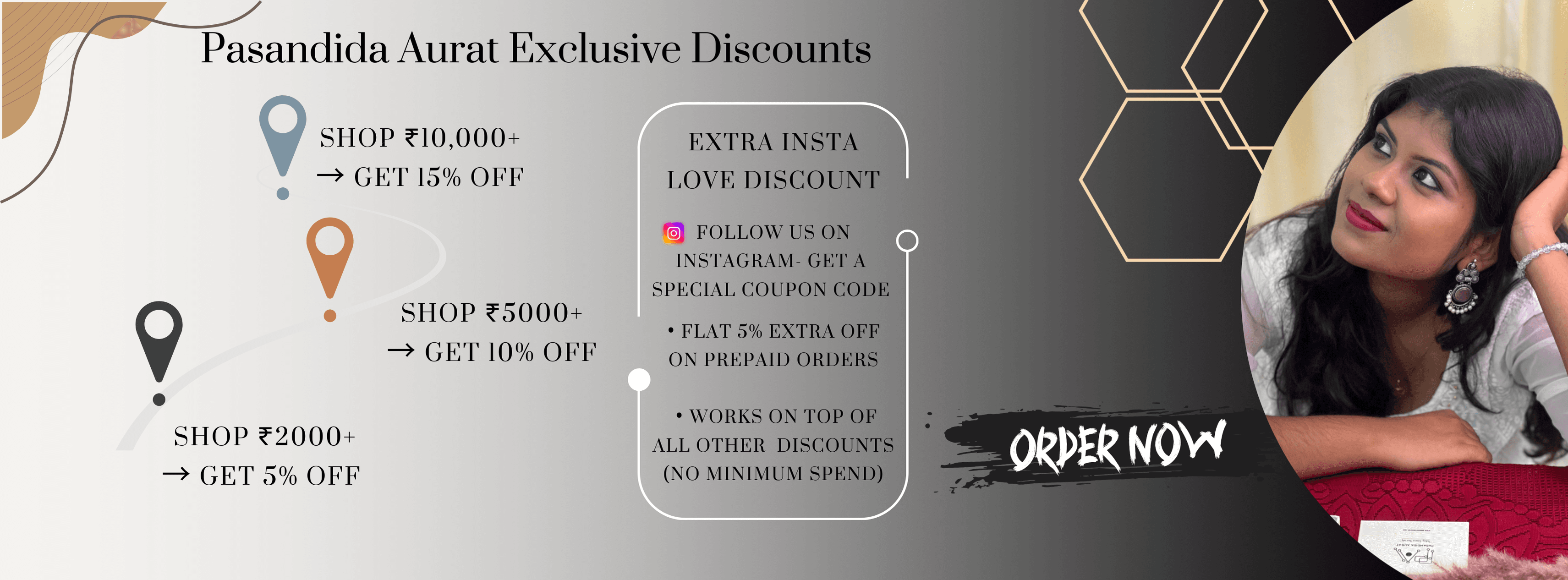 Pasandida Aurat Exclusive Discounts | Pasandida Aurat